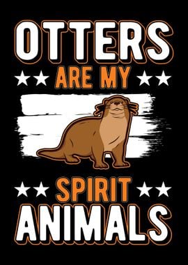 Otter Spirit Animal Sea