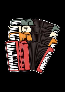 Colorful Accordion