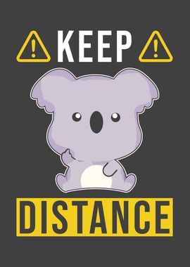 Keep Distance Saying With