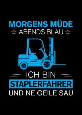 German Forklift Driver