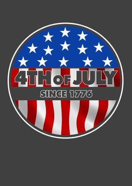 US Flag 4th of Juli