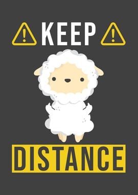 Keep Distance Saying With