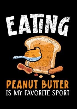 Eating Peanut Butter