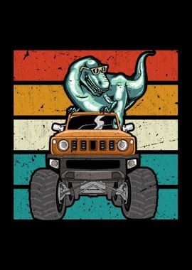 Dinosaur Monster Truck