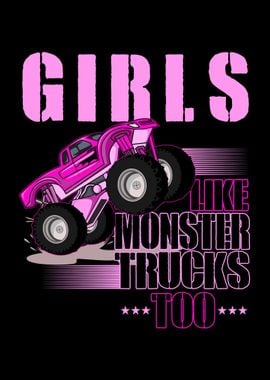 Monster Trucks Girls