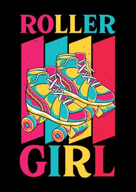 Roller Girl 70s 80s