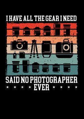 What photographer not said