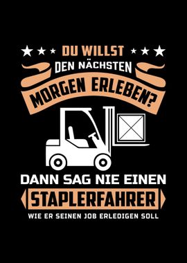 German Forklift Driver