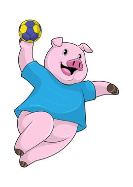 Pig Handball Sports