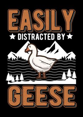 Goose Geese Farmer