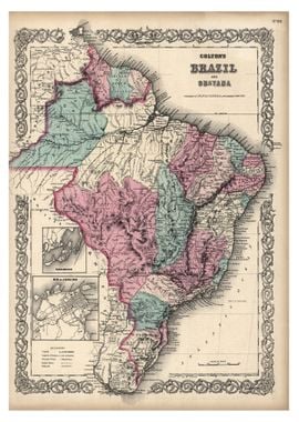 Coltons Brazil map