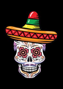 Cinco de Mayo Skull