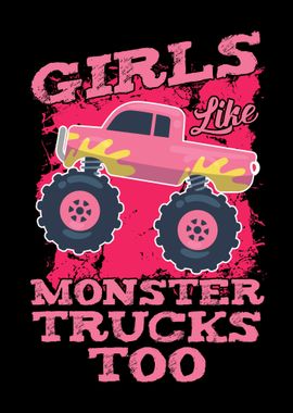 Girls Monster Trucks