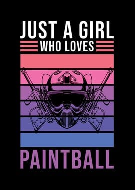 Paintball Girl Women Just