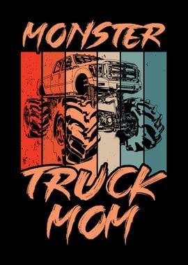 Monster Truck Mom Funny