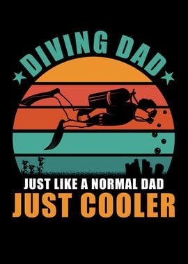 Diver Dad like a normal