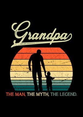 Grandpa Grandkid Father