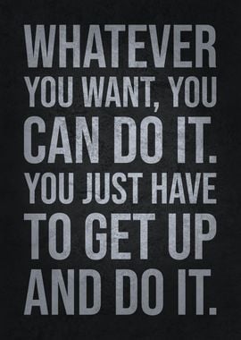 Get Up And Do It