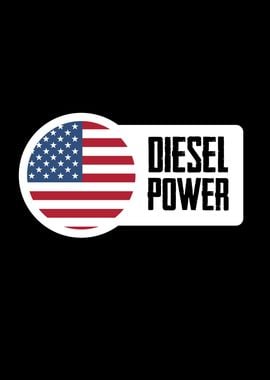 Diesel Power USA Flag