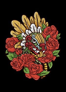 Quetzalcoatl Roses Ancient