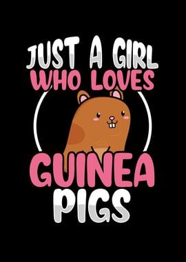 A girl who loves guinea