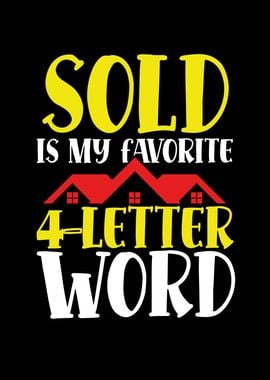 Sold is my favorite word