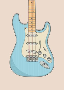 Daphne Blue Strat