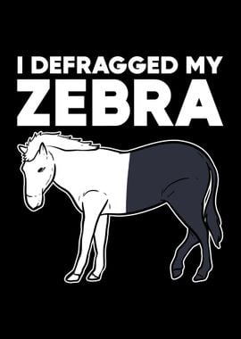 I Defragged My Zebra