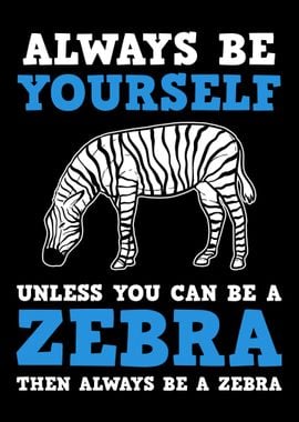 Funny Zebra