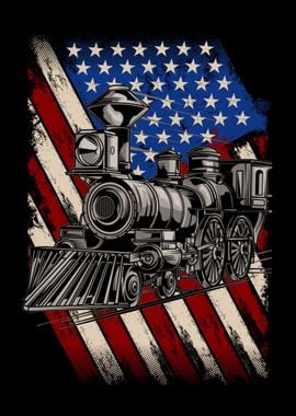 4th of July Locomotive