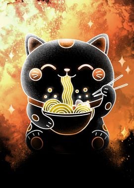 Soul of the Ramen Cat