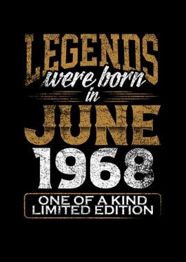 Legends born in 1968