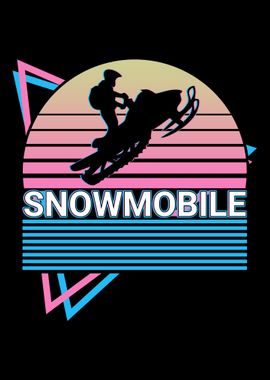 Snowmobile Retro