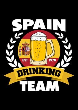 Spain Drinking Team