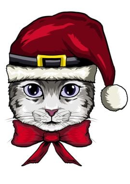 Funny Cat Christmas