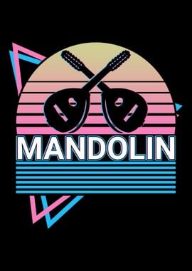 Mandolin Guitar Retro