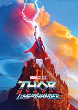 Thor Love and Thunder logo