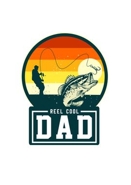 Fathers Day Reel Cool Dad