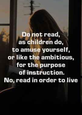 Do not read as children 