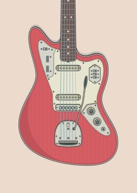 Candy Apple Red Jag Guitar