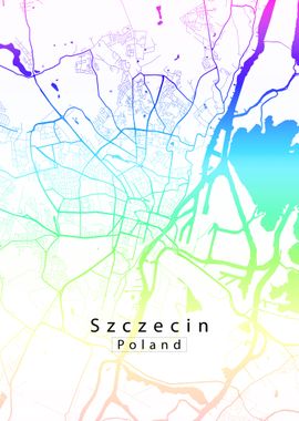 Szczecin City Map