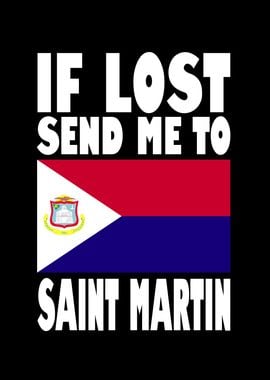 Saint Martin Flag Saying