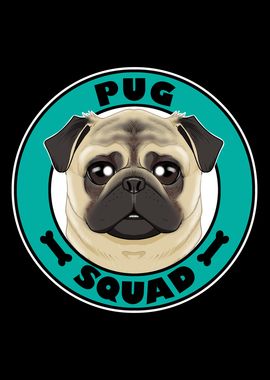 Pug Squad I Dog Lover I