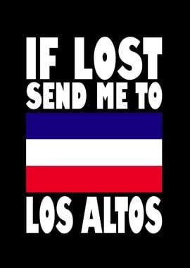 Los Altos Flag Saying