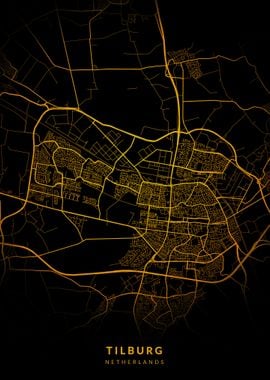 Tilburg City MapTilburg Ci