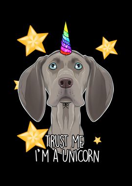 Weimaraner Unicorn