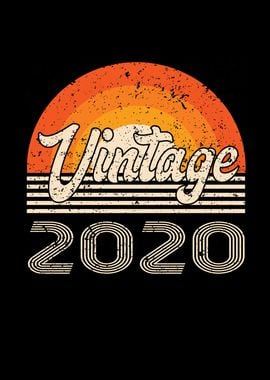 Vintage 2020 Birthday