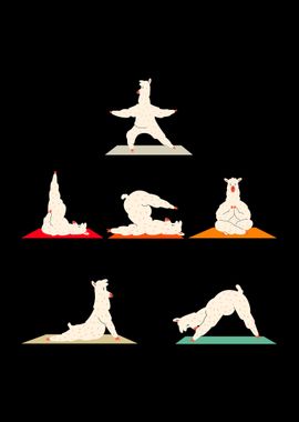 Llama Yoga Poses