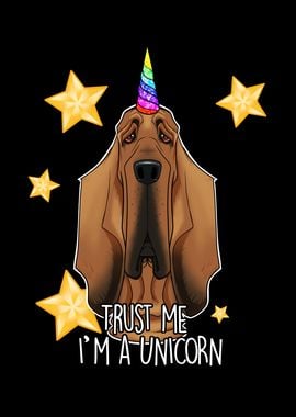 Bloodhound Unicorn