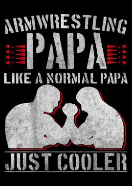 Dad Arm Wrestling Papa